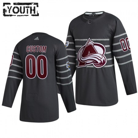 Dresovi Colorado Avalanche Custom Siva Adidas 2020 NHL All-Star Authentic - Dječji Dresovi Colorado Avalanche Custom Siva Adidas 2020 NHL All-Star Authentic - Dječji